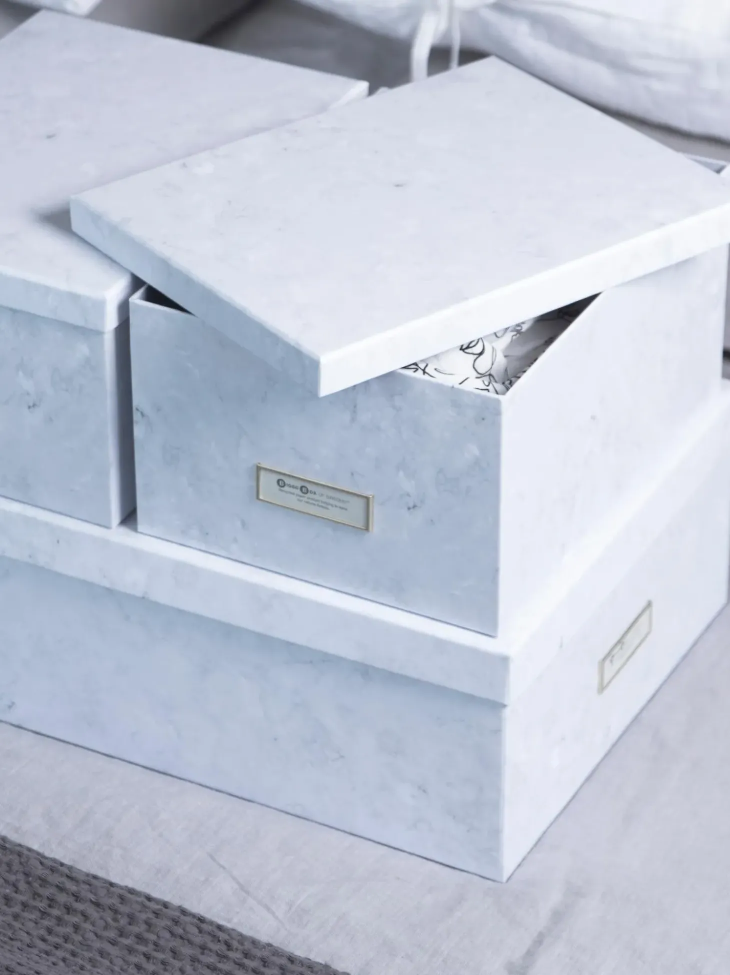 Set 3 Scatole Portaoggetti Inge