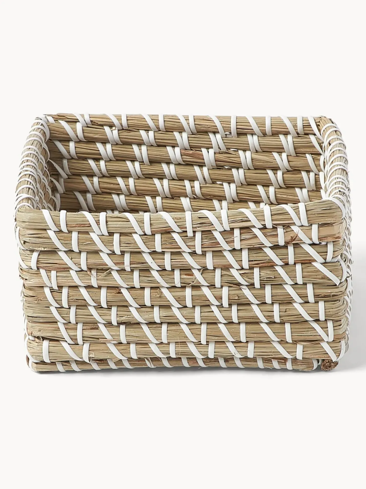 Set 3 Scatole Portaoggetti In Fibra Naturale Aleya