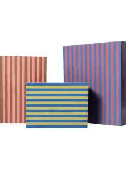 Set 3 Scatole Portaoggetti Fatte A Mano Dusk