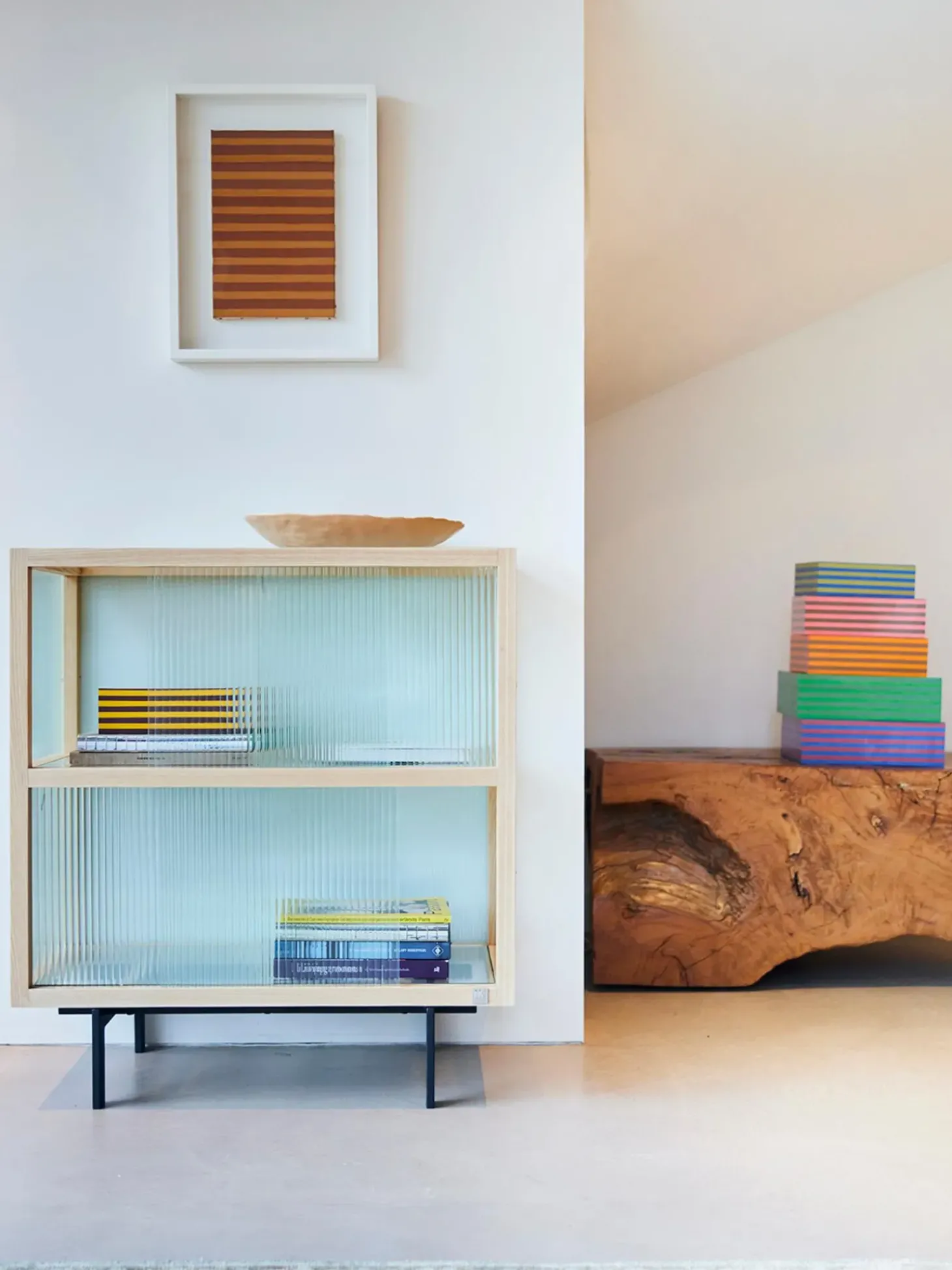 Set 3 Scatole Portaoggetti Fatte A Mano Dusk