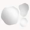 Set 3 Specchi Da Parete Dalla Forma Organica Senza Cornice Lia