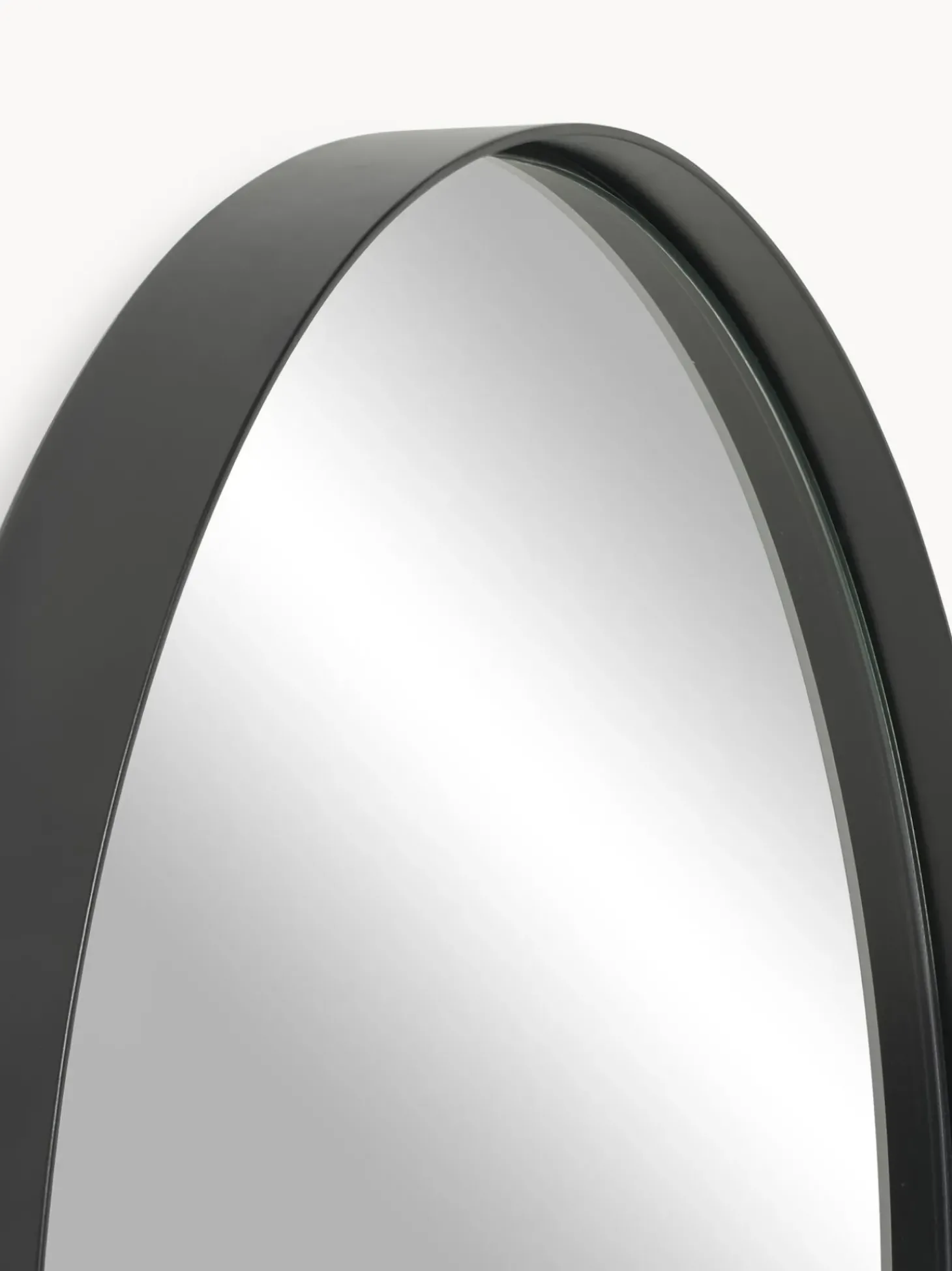 Set 3 Specchi Da Parete Rotondi Con Cornice In Metallo Lacie