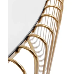 Set 2 Tavolini Da Salotto Con Piano In Vetro Wire*Kare Design Best