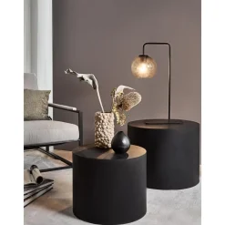 Set 2 Tavolini Da Salotto In Legno Dan*Westwing Collection Sale