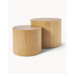 Set 2 Tavolini Da Salotto In Legno Dan*Westwing Collection Fashion