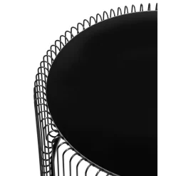 Set 2 Tavolini Da Salotto Con Piano In Vetro Wire*Kare Design Hot