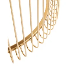 Set 2 Tavolini Da Salotto Con Piano In Vetro Wire*Kare Design New