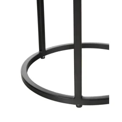 Set 2 Tavolini In Legno Di Mango Nero Andrew*Westwing Collection Best