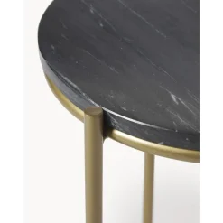 Set 2 Tavolini In Marmo Ella*Westwing Collection Clearance