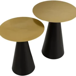 Set 2 Tavolini In Metallo Zelda*Westwing Collection Sale