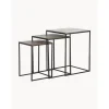 Set 3 Tavolini In Metallo Dwayne*Westwing Collection Sale