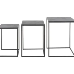Set 3 Tavolini In Metallo Dwayne*Westwing Collection Sale