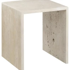 Set 2 Tavolini In Travertino Varu*Blomus Hot