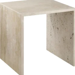 Set 2 Tavolini In Travertino Varu*Blomus Hot