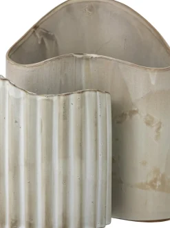 Set 2 Vasi Fatti A Mano In Gres Henaj