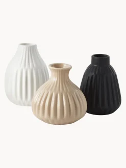 Set 3 Vasi Piccoli In Porcellana Palo