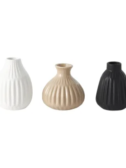 Set 3 Vasi Piccoli In Porcellana Palo