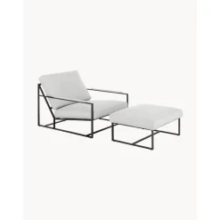 Set Da Salotto Con Struttura In Metallo Andy 2 Pz*Westwing Collection Fashion