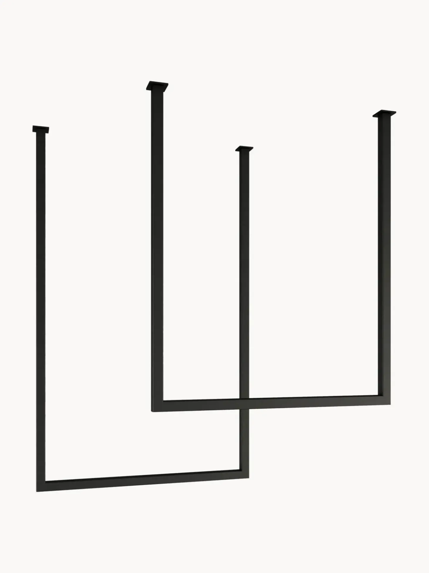 Set Porta Asciugamani In Metallo Tensi 2 Pz