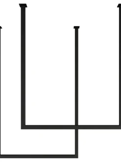 Set Porta Asciugamani In Metallo Tensi 2 Pz