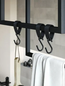 Set Porta Asciugamani In Metallo Tensi 2 Pz