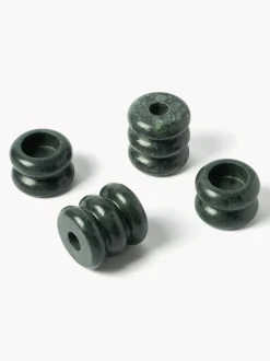 Set Portacandele In Marmo 2 In 1 Orta