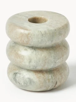 Set Portacandele In Marmo 2 In 1 Orta