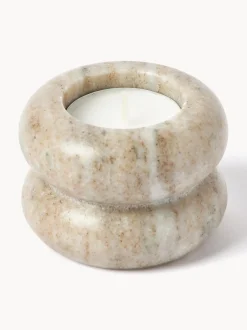 Set Portacandele In Marmo 2 In 1 Orta