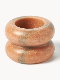 Set Portacandele In Marmo 2 In 1 Orta