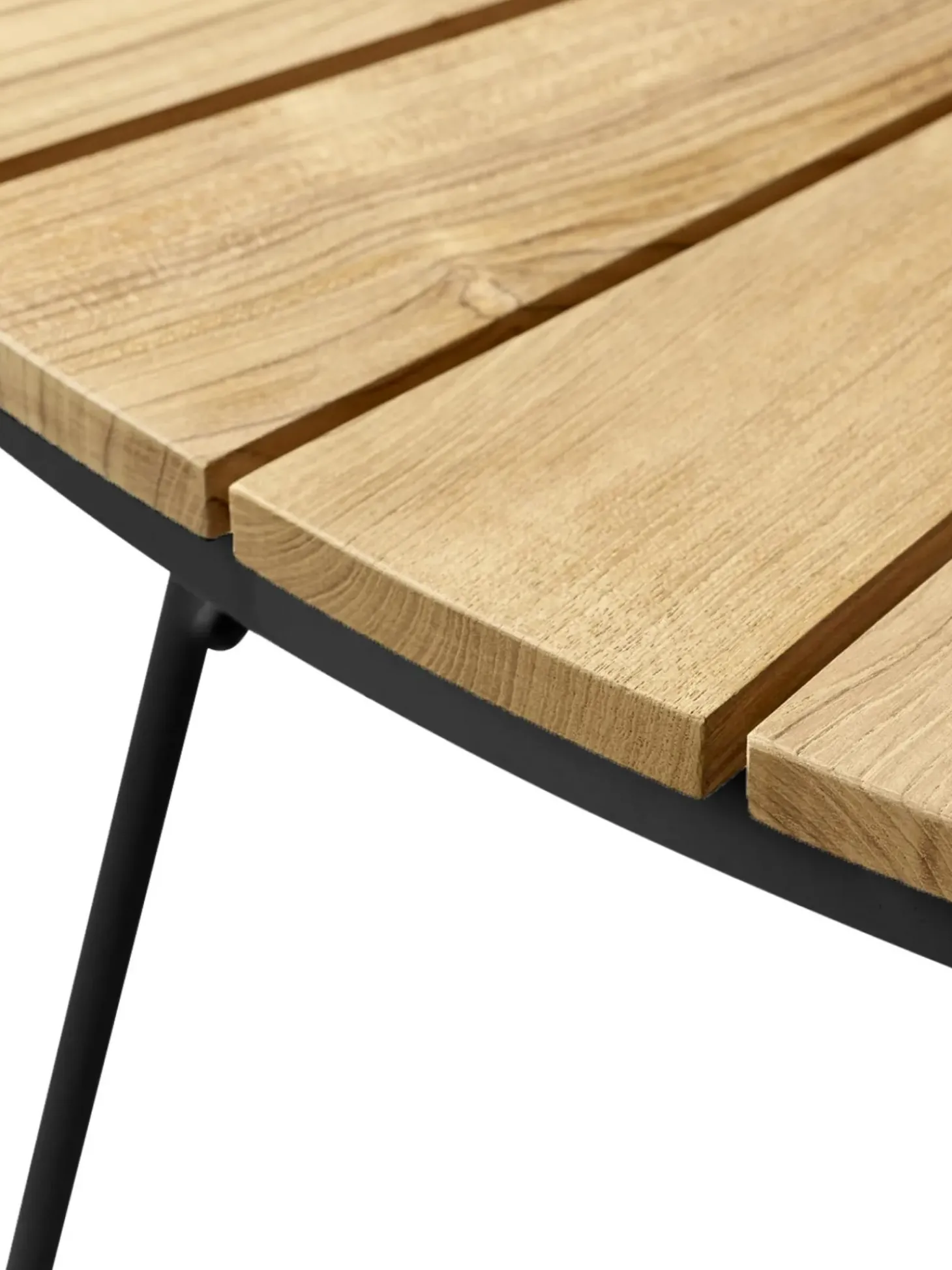 Set Salotto Da Giardino In Legno Di Teak Ellen 5 Pz