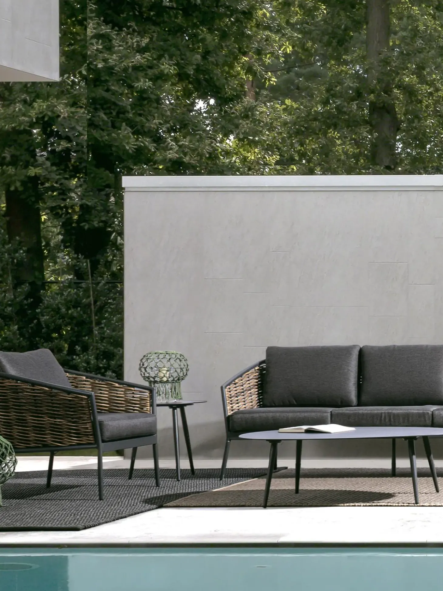 Set Salotto Da Giardino Maribela 3 Pz