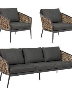 Set Salotto Da Giardino Maribela 3 Pz