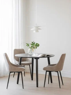 Set Tavolo Con Sedie Imbottite Yumi 3 Pz