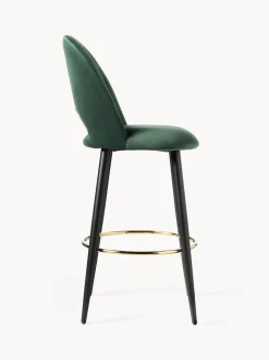 Sgabello Cucina In Velluto Rachel