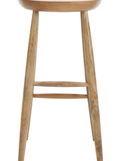 Sgabello Da Bar In Legno Di Mango Nino