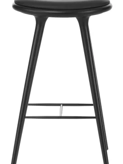 Sgabello Da Bar In Legno Di Faggio High Stool