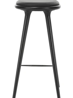 Sgabello Da Bar In Legno Di Faggio High Stool