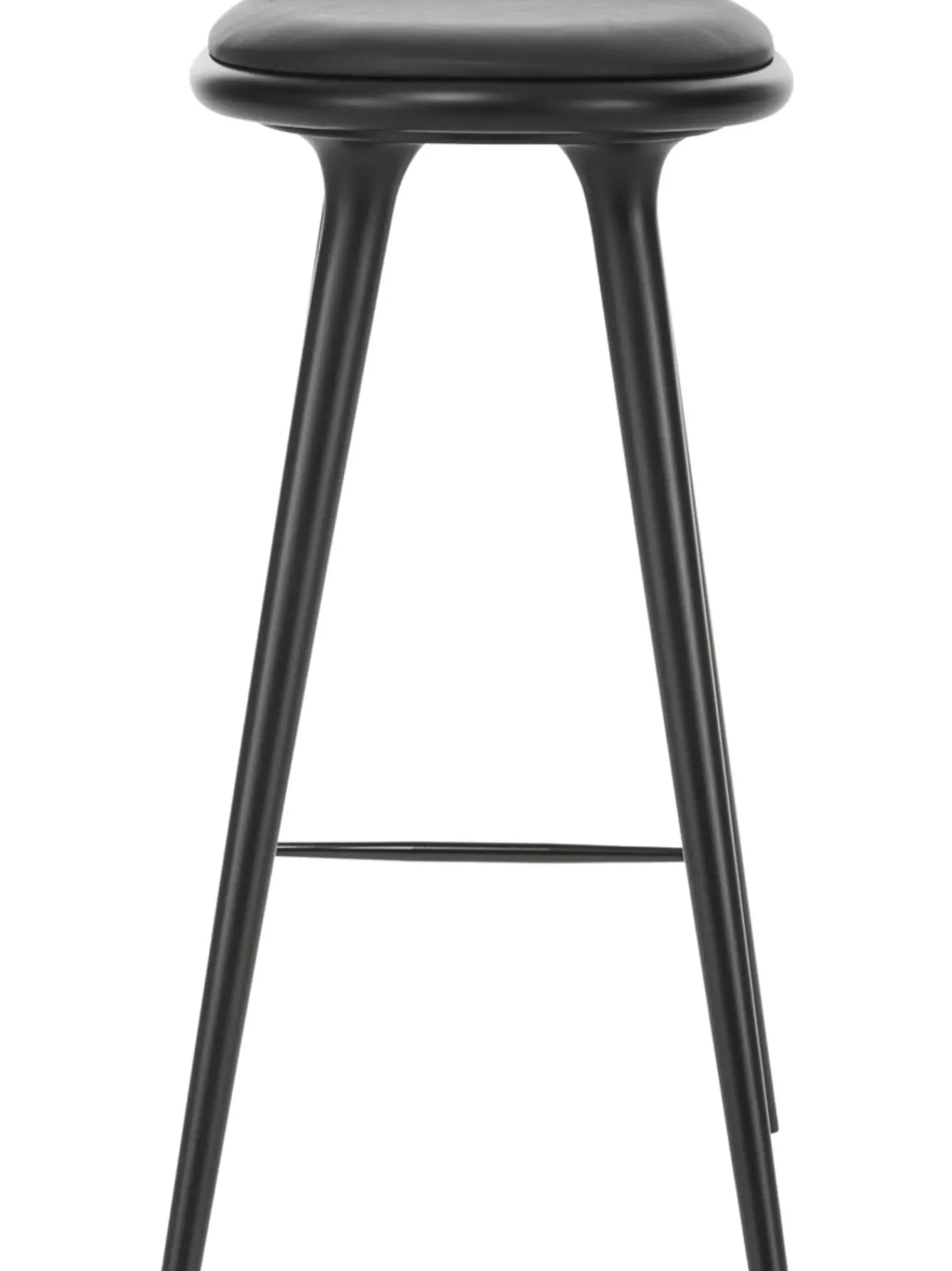 Sgabello Da Bar In Legno Di Faggio High Stool