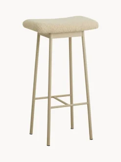 Sgabello Da Bar In Tessuto Teddy Zala