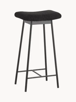 Sgabello Da Bar In Tessuto Teddy Zala