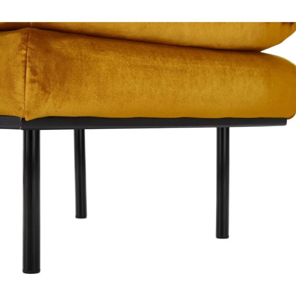 Sgabello Da Divano In Velluto Retro*HKliving New