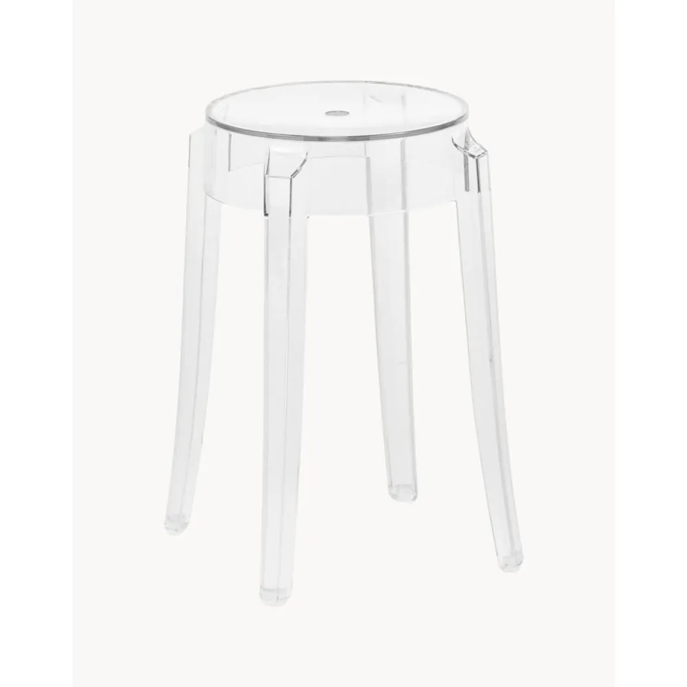 Sgabello Di Design Charles Ghost*Kartell Discount