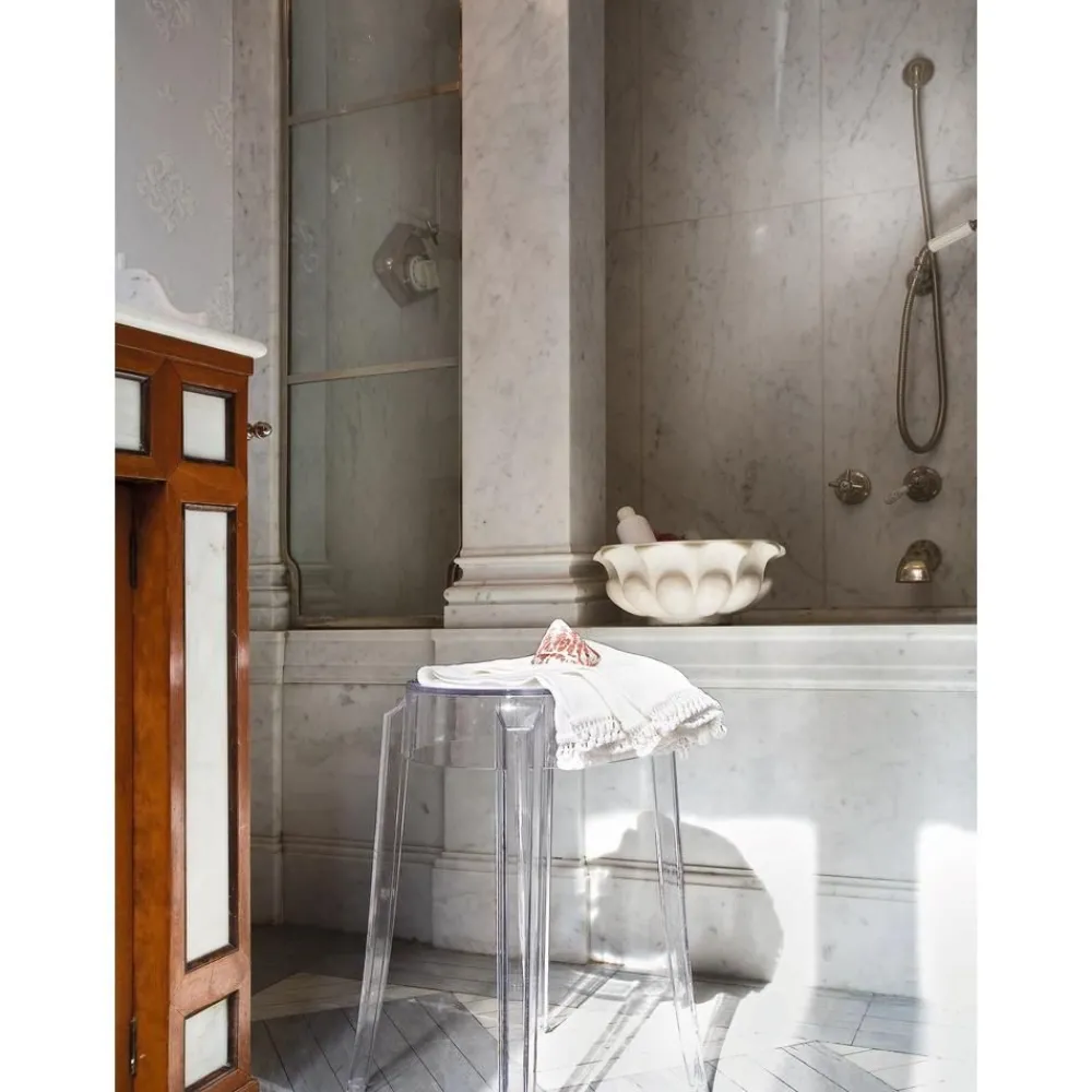 Sgabello Di Design Charles Ghost*Kartell Discount