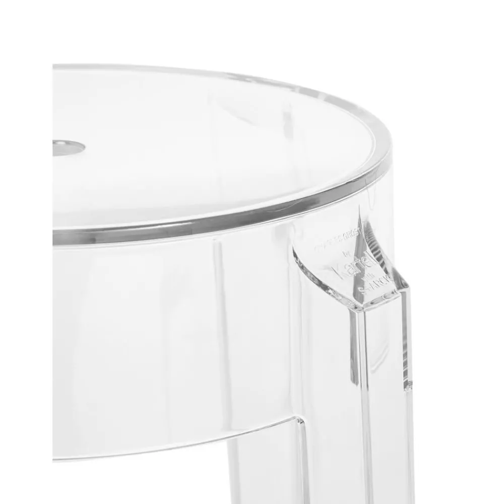 Sgabello Di Design Charles Ghost*Kartell Discount