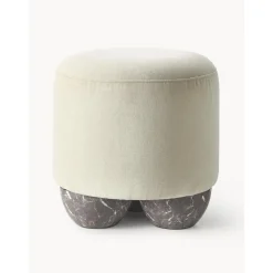 Sgabello Imbottito Lino*Westwing Collection Outlet