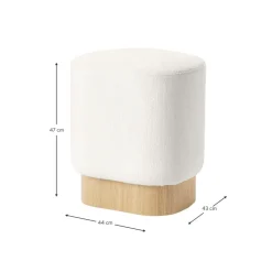 Sgabello In Boucle Yves*Westwing Collection Outlet