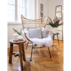 Sgabello In Legno Di Acacia Dingklik*Westwing Collection Outlet