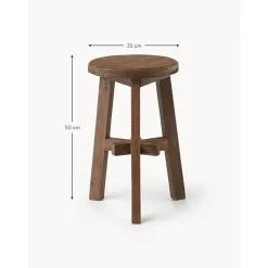 Sgabello In Legno Di Acacia Dingklik*Westwing Collection Outlet