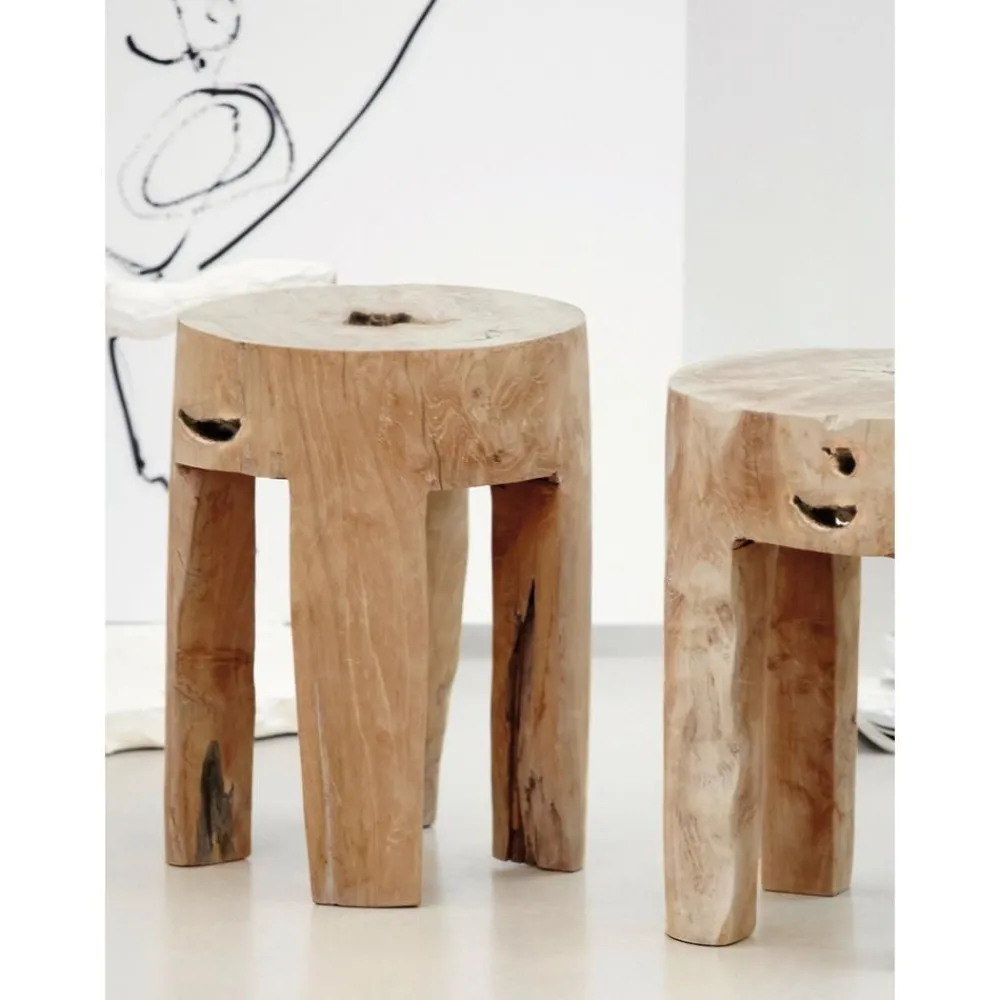 Sgabello In Legno Di Teak Java*Jan Kurtz Best