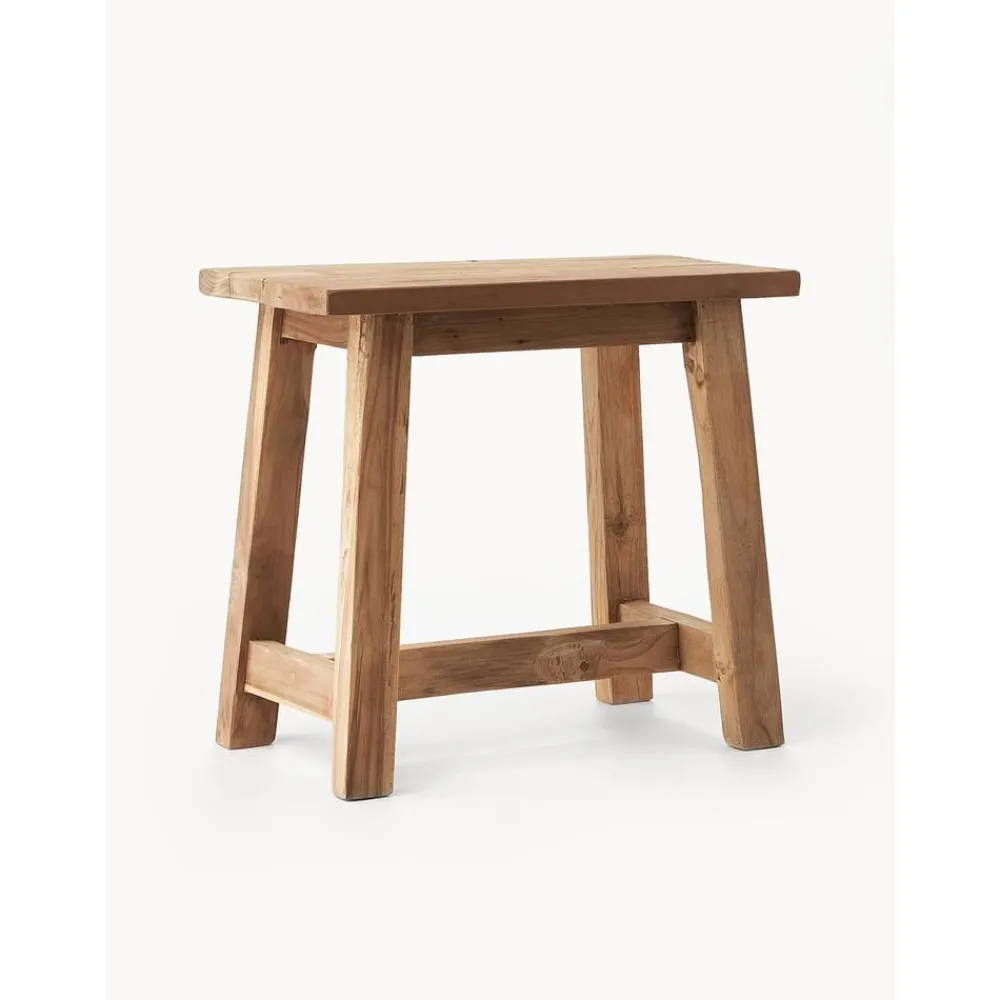 Sgabello In Legno Di Teak Lawas*Westwing Collection Outlet